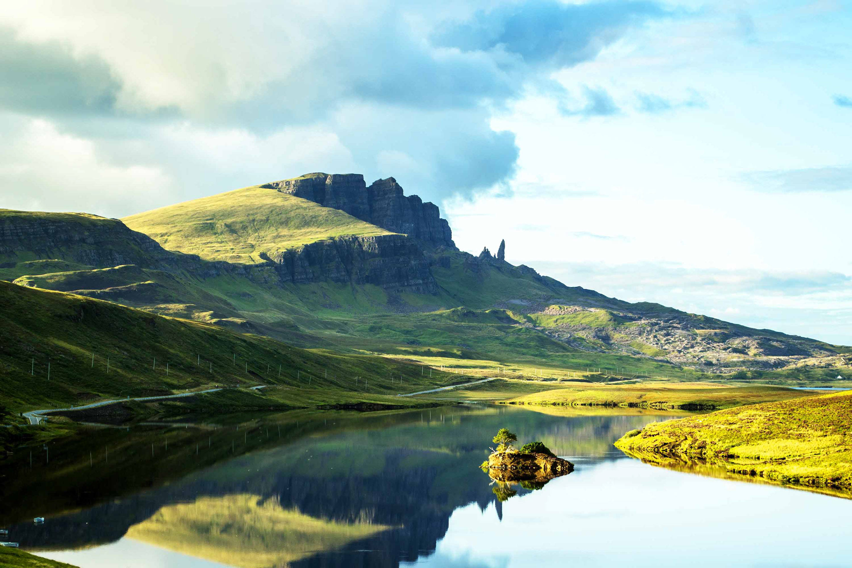 Experience the Old Man of Storr on the Isle of Skye located a short drive from Fladda Chuain self catering accommodation