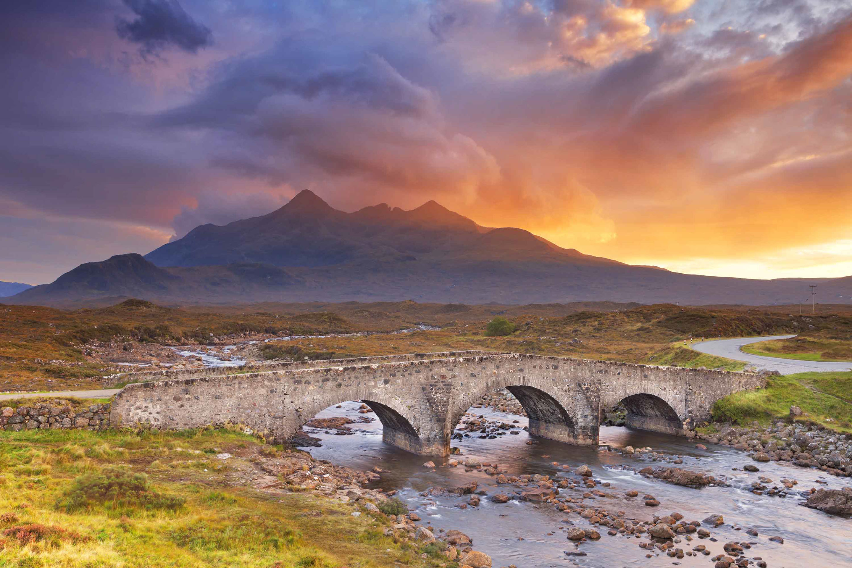Explore the Cuillin Mountains on the Isle of Skye when you stay at our Self Catering Accommodation in Kilmuir